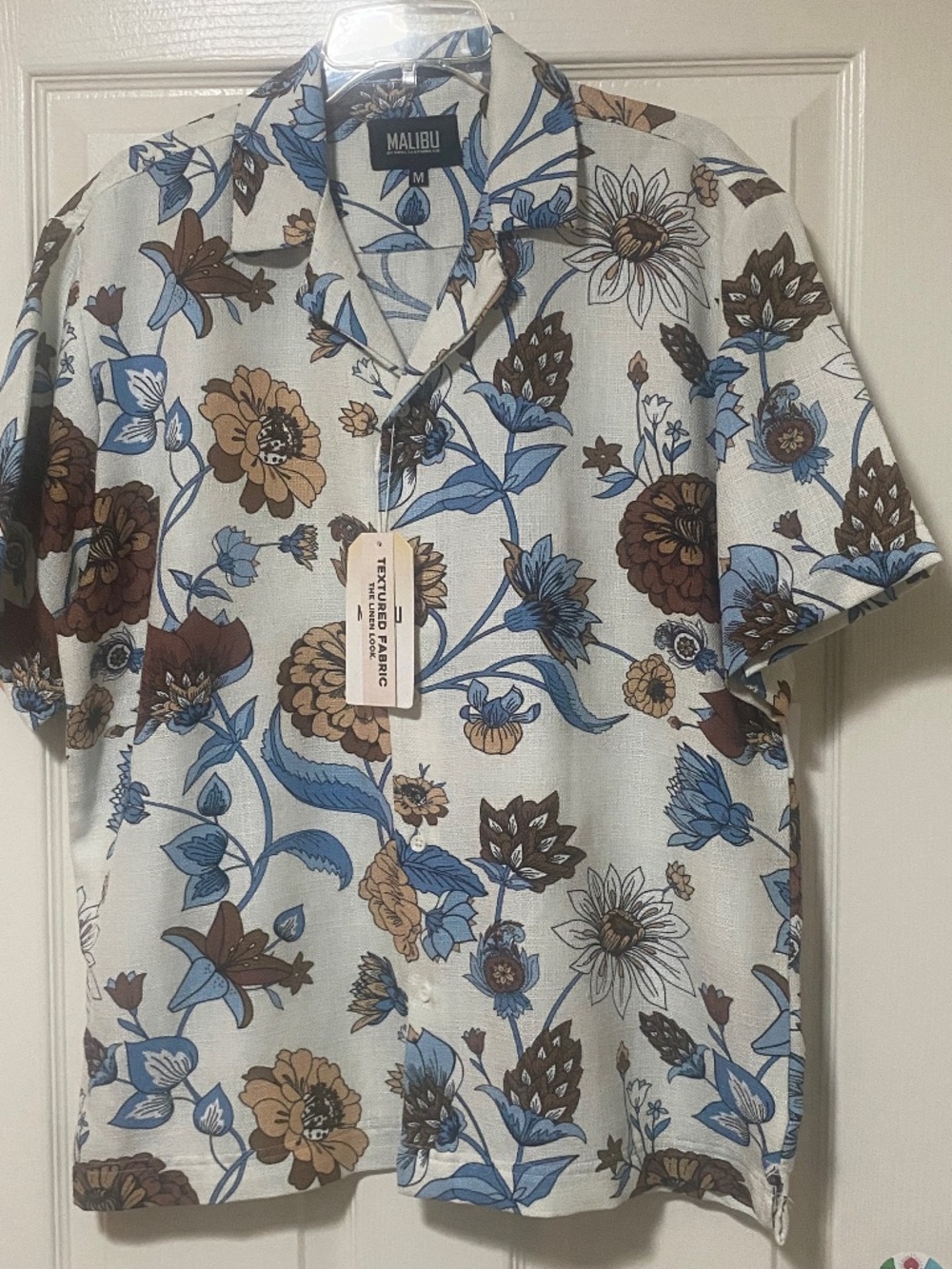 Malibu textured button down shirt